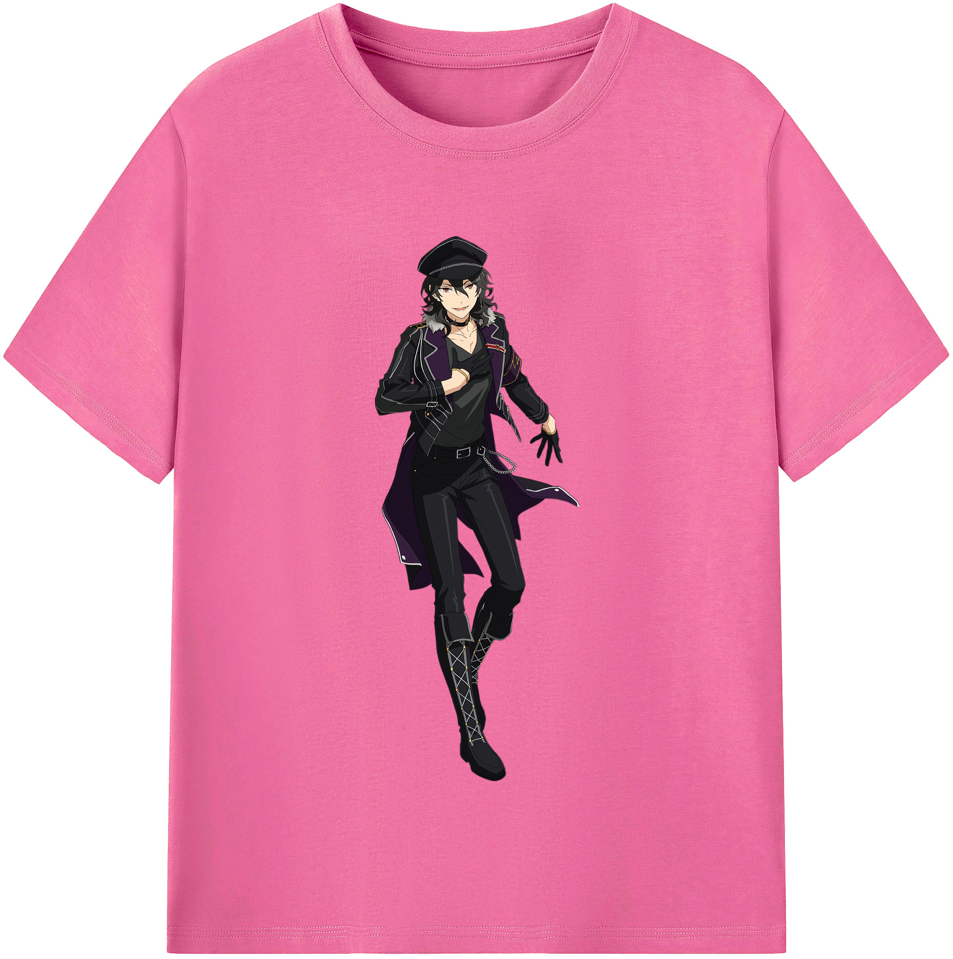 （画像用） あんさんぶるスターズ! Ensemble Stars レディースカジュアルプリントTシャツ（綿100％）